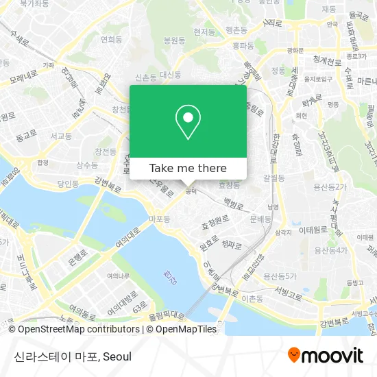 How to Get to 신라스테이 마포 in 마포구, 서울시 by Subway or Bus?