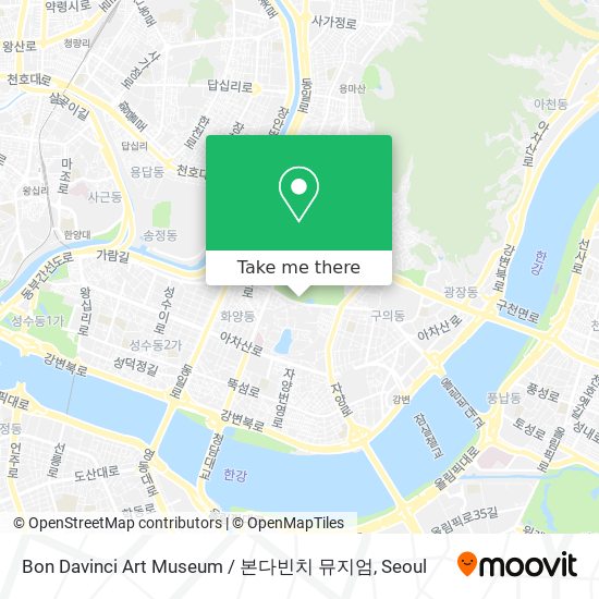 Bon Davinci Art Museum / 본다빈치 뮤지엄 map