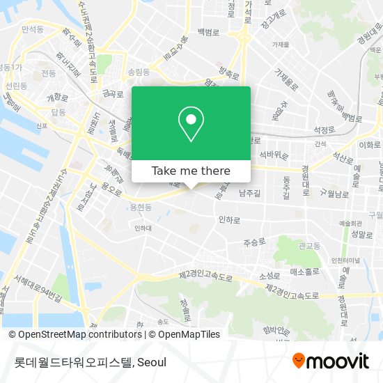 롯데월드타워오피스텔 map