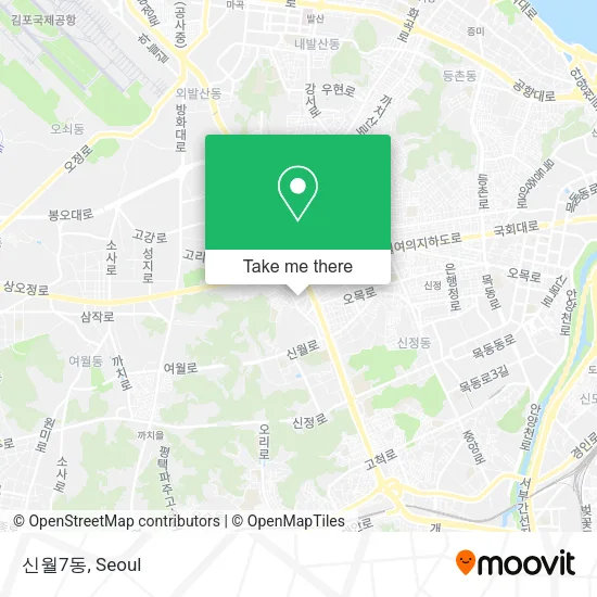 신월7동 map