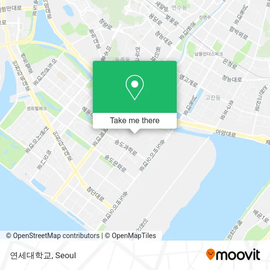 연세대학교 map
