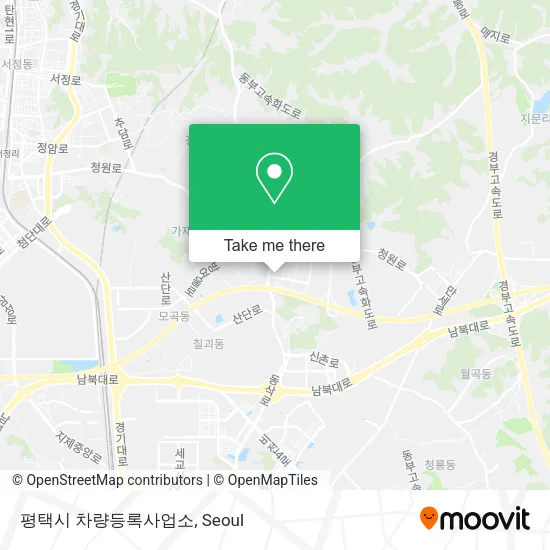 평택시 차량등록사업소 map