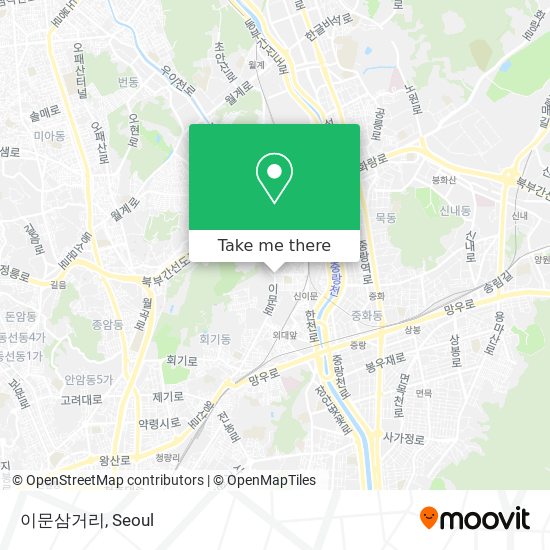 이문삼거리 map