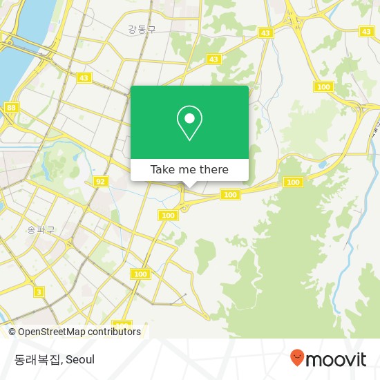 동래복집 map