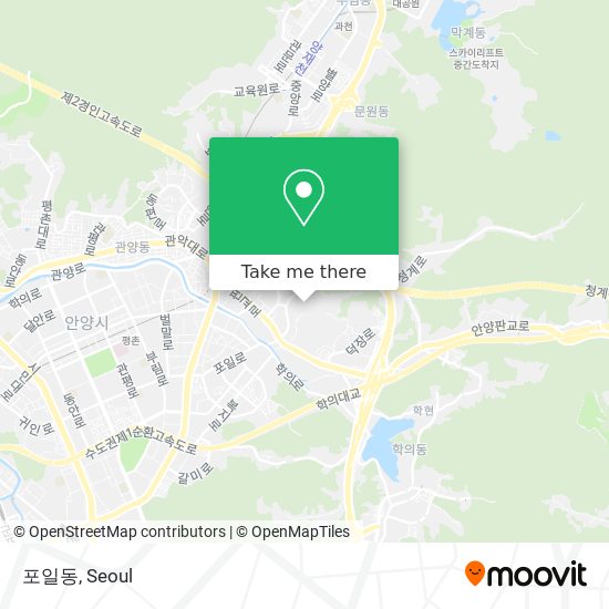 포일동 map