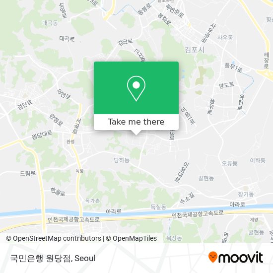 국민은행 원당점 map