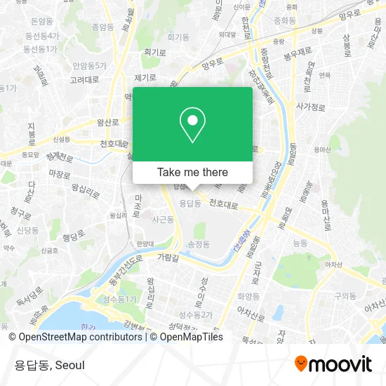 용답동 map