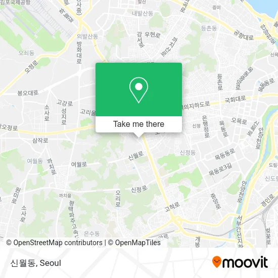 신월동 map