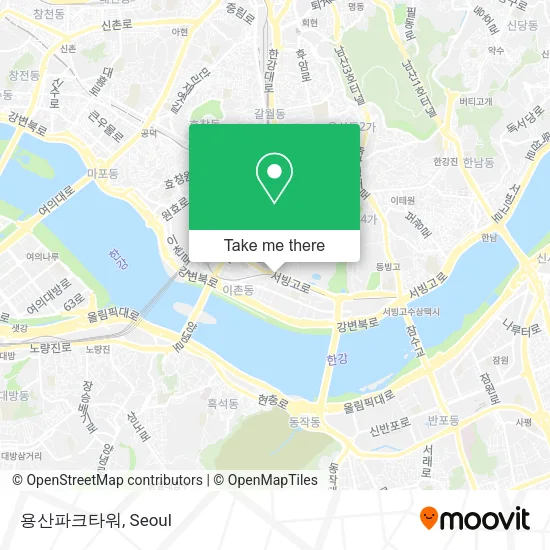 용산파크타워 map