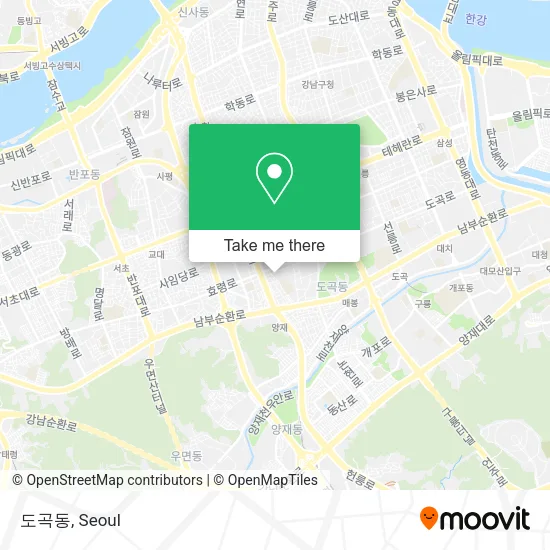 도곡동 map