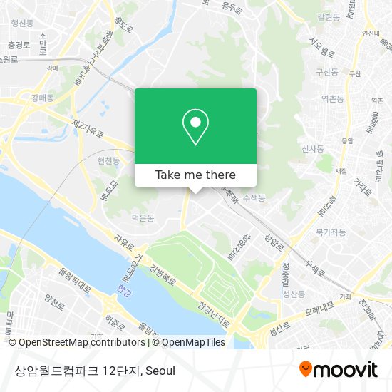 상암월드컵파크 12단지 map
