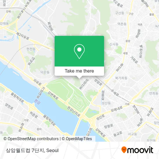 상암월드컵 7단지 map