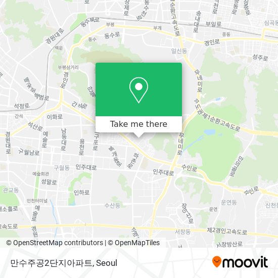 만수주공2단지아파트 map