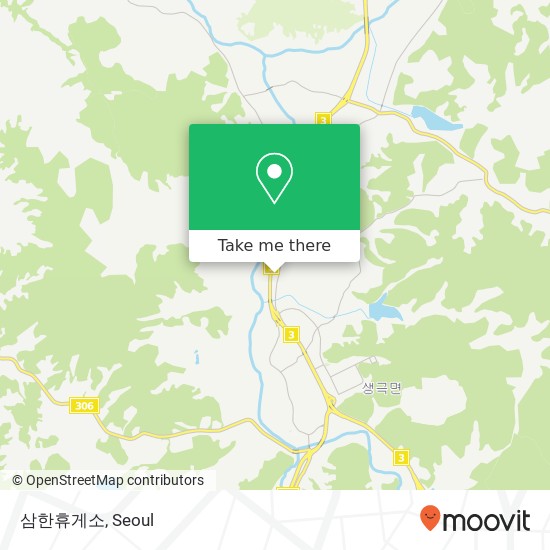 삼한휴게소 map