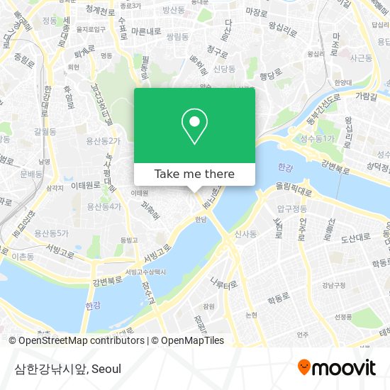 삼한강낚시앞 map