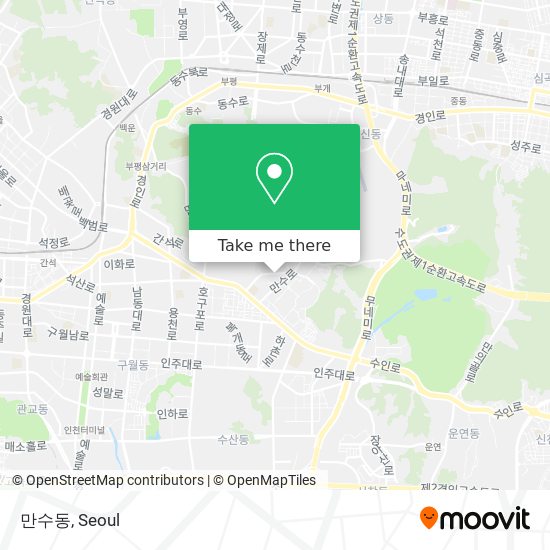 만수동 map