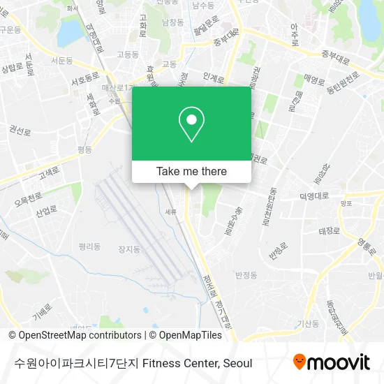 수원아이파크시티7단지 Fitness Center map