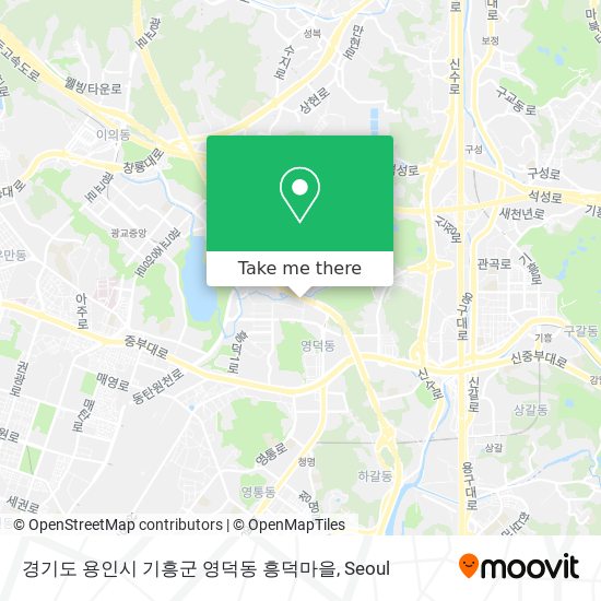 경기도 용인시 기흥군 영덕동 흥덕마을 map