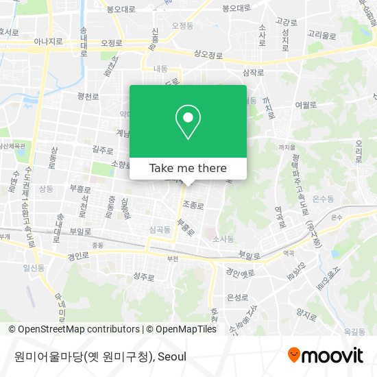 원미어울마당(옛 원미구청) map