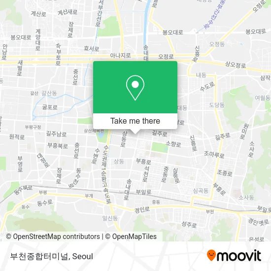 부천종합터미널 map