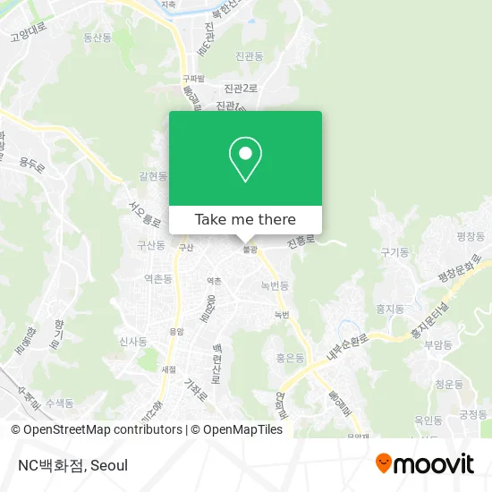 NC백화점 map