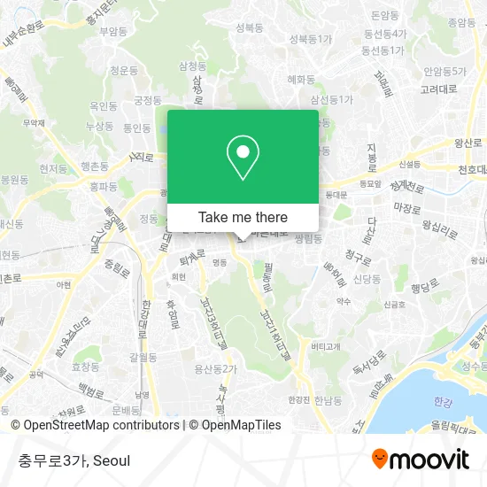 충무로3가 map
