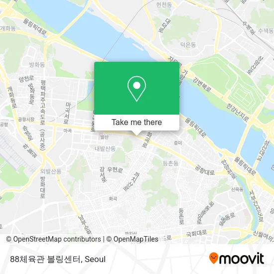 88체육관 볼링센터 map