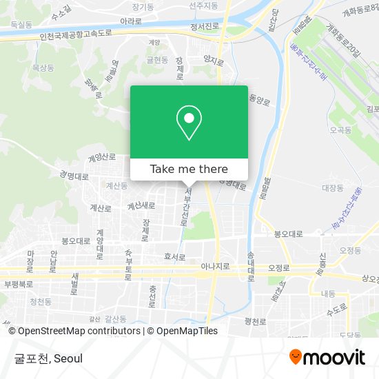 굴포천 map