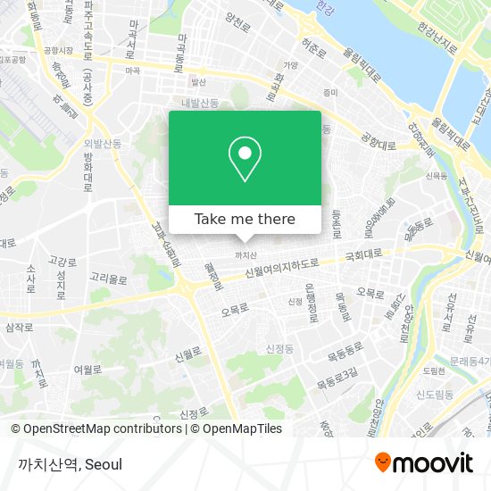 까치산역 map