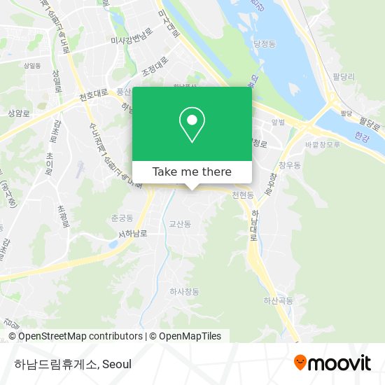 하남드림휴게소 map