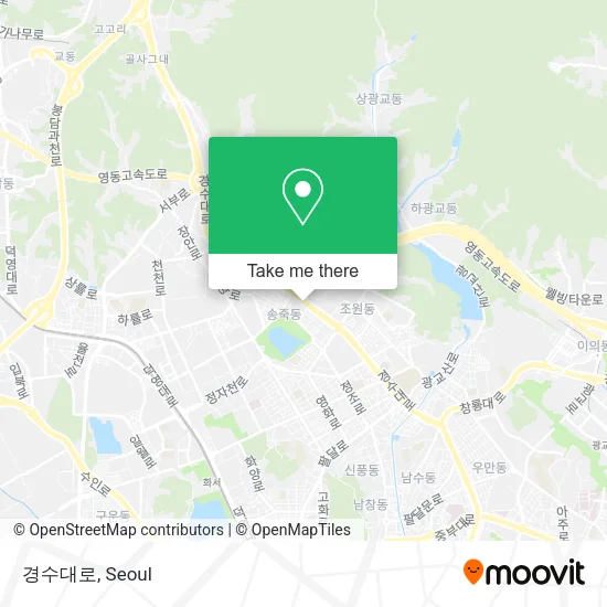 경수대로 map