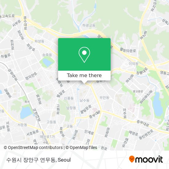 수원시 장안구 연무동 map