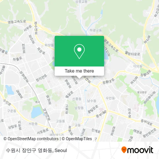 수원시 장안구 영화동 map