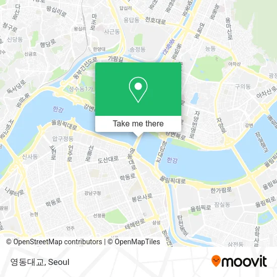 영동대교 map