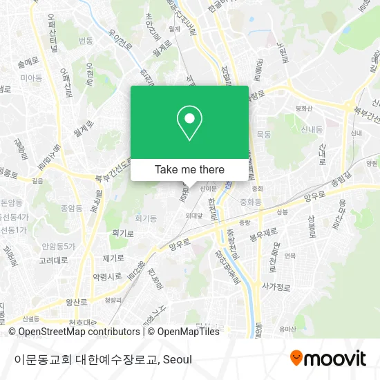 이문동교회 대한예수장로교 map
