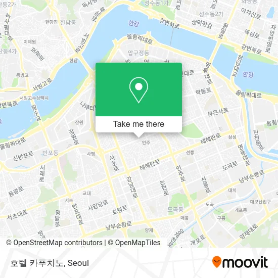 호텔 카푸치노 map