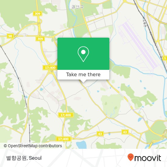 별향공원 map