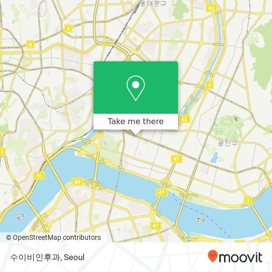 수이비인후과 map