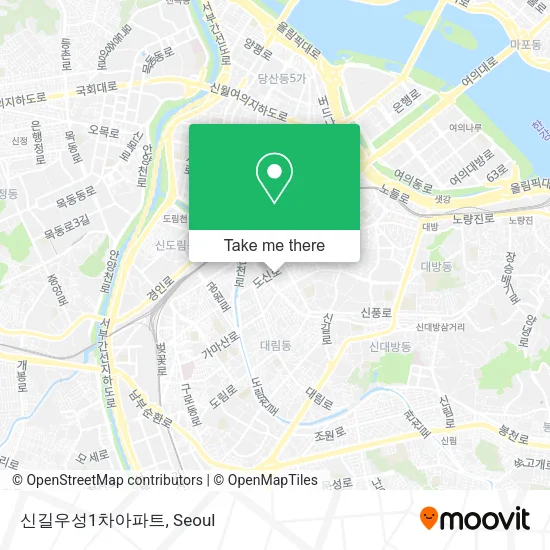 신길우성1차아파트 map