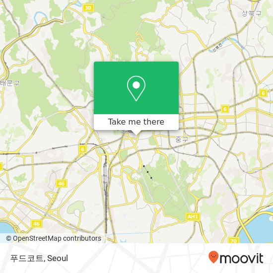 푸드코트 map