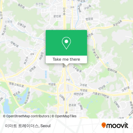 이마트 트레이더스 map