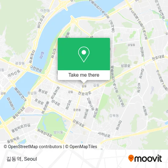 길동역 map