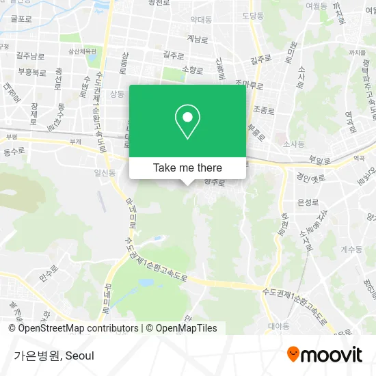 가은병원 map