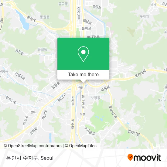 용인시 수지구 map