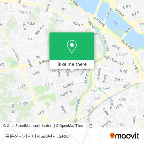 목동신시가지아파트8단지 map