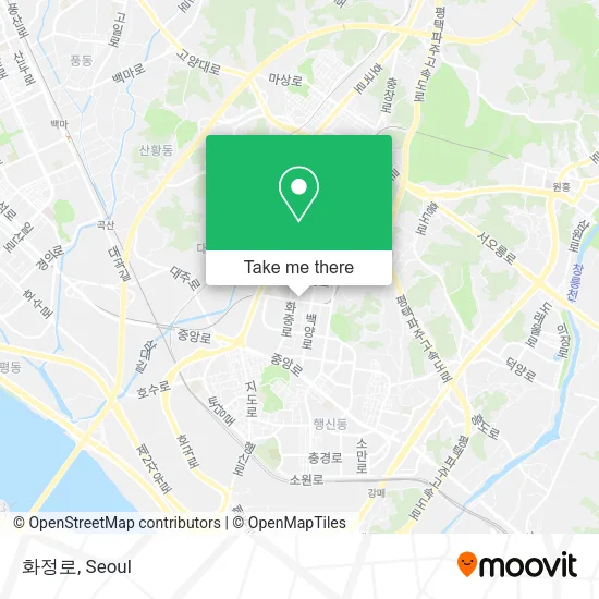 화정로 map