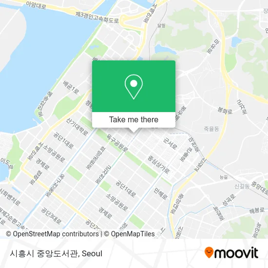 시흥시 중앙도서관 map