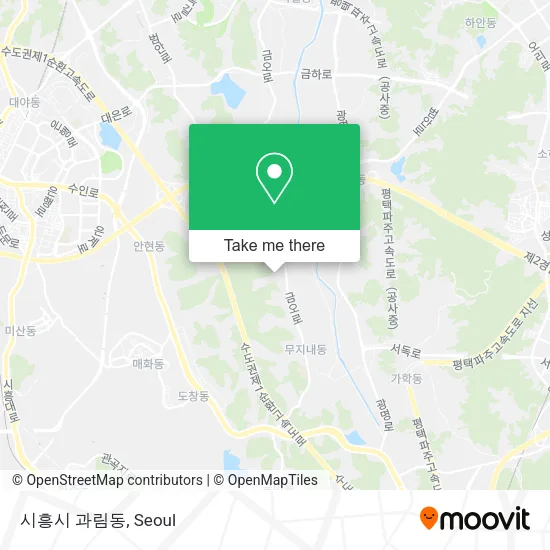 시흥시 과림동 map