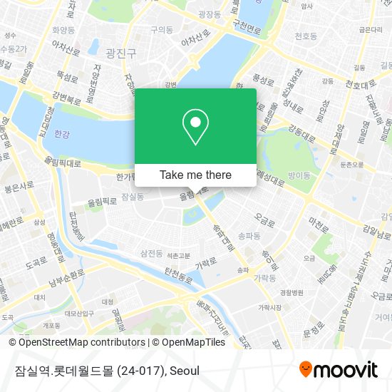 잠실역.롯데월드몰 (24-017) map