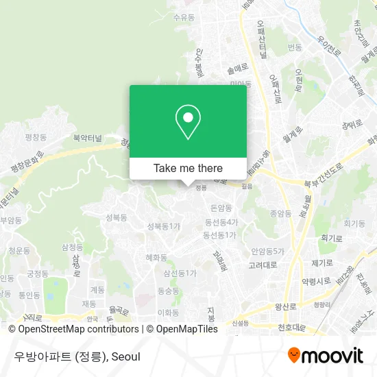 우방아파트 (정릉) map